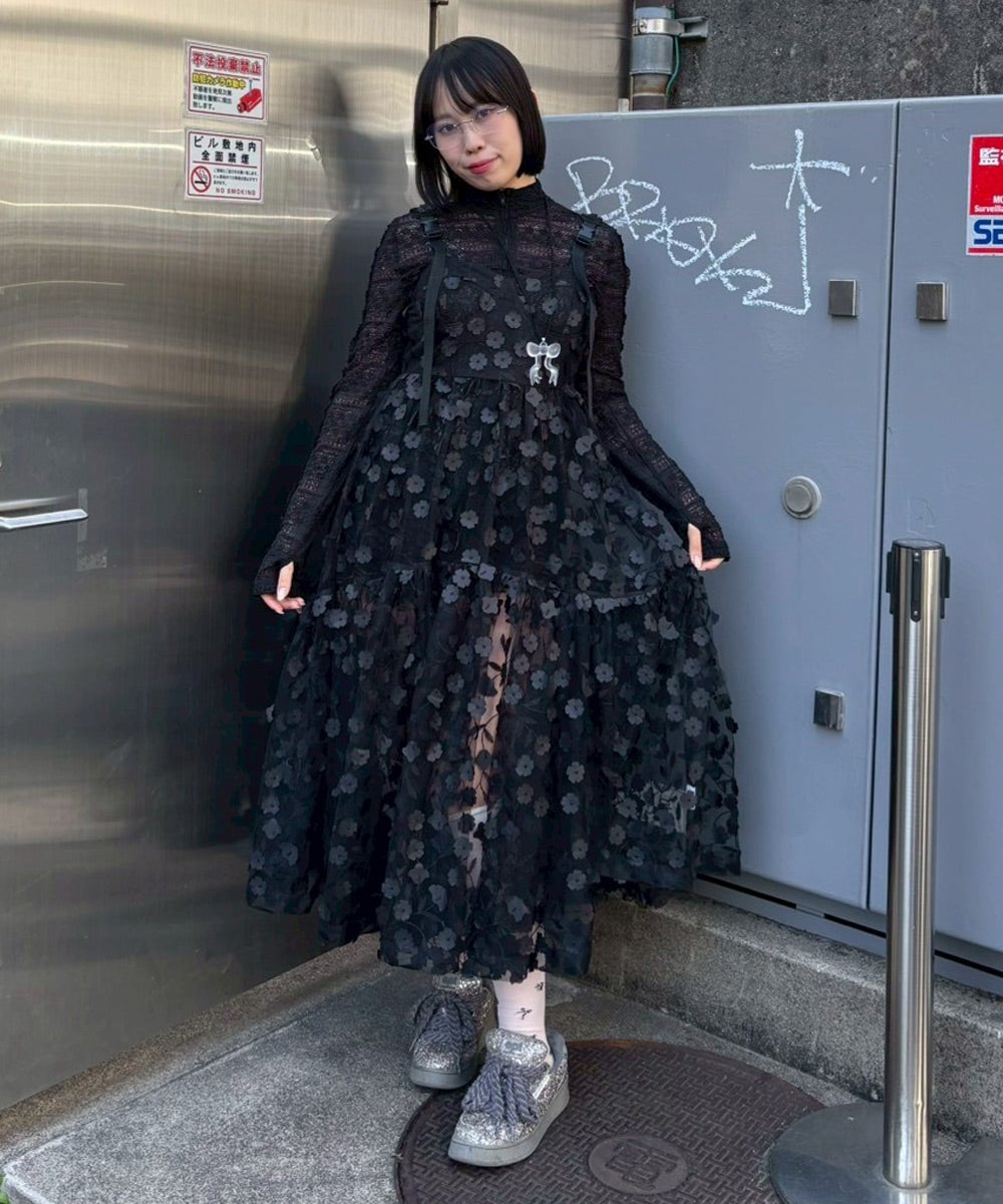 TINY FLOWER TULLE DRESS | Candy Stripper（キャンディ ストリッパー