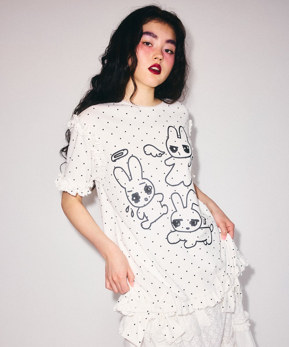 BABY BUNNIES DOT MINI ONE-PIECE | Candy Stripper（キャンディ