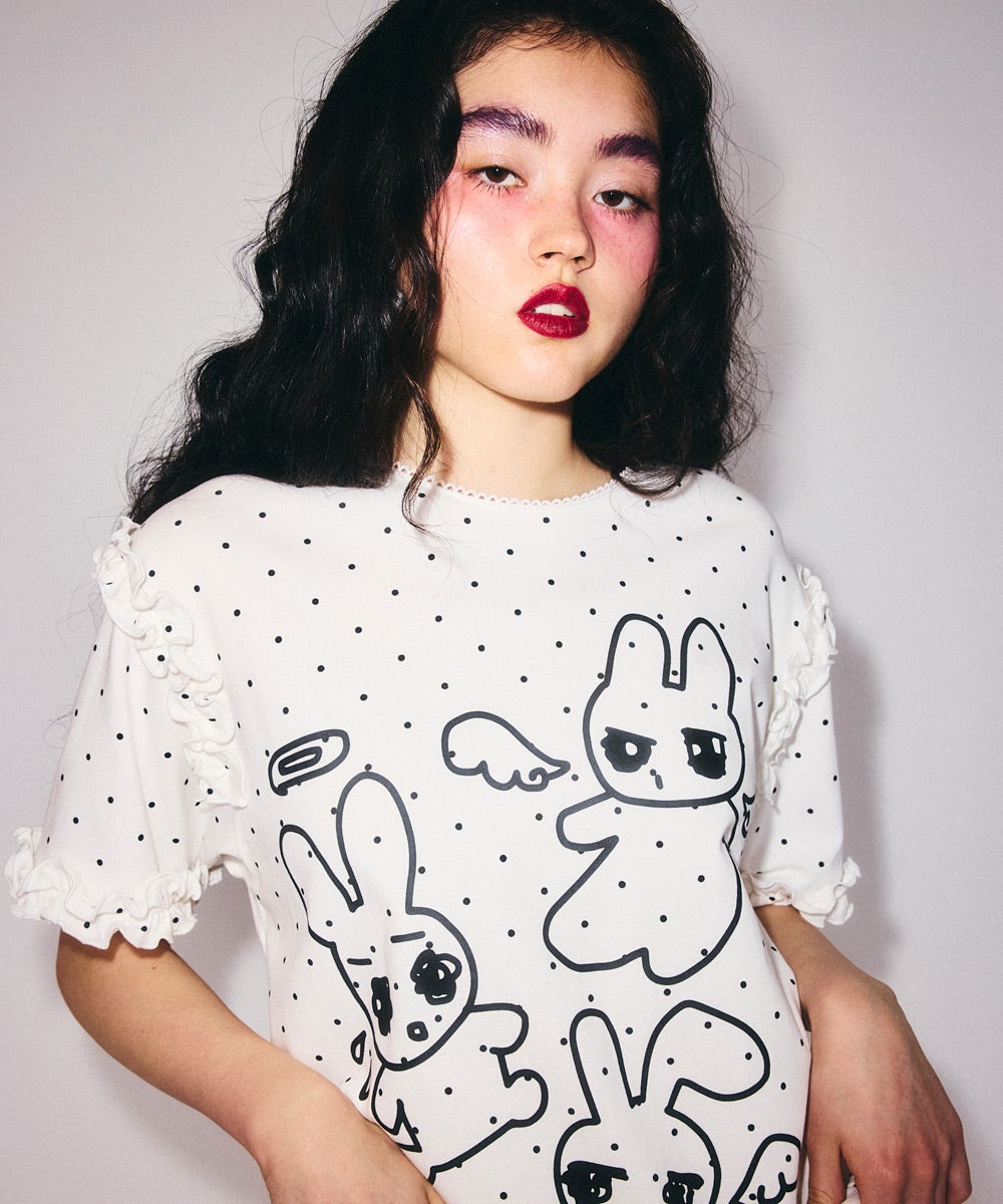 BABY BUNNIES DOT MINI ONE-PIECE | Candy Stripper（キャンディ