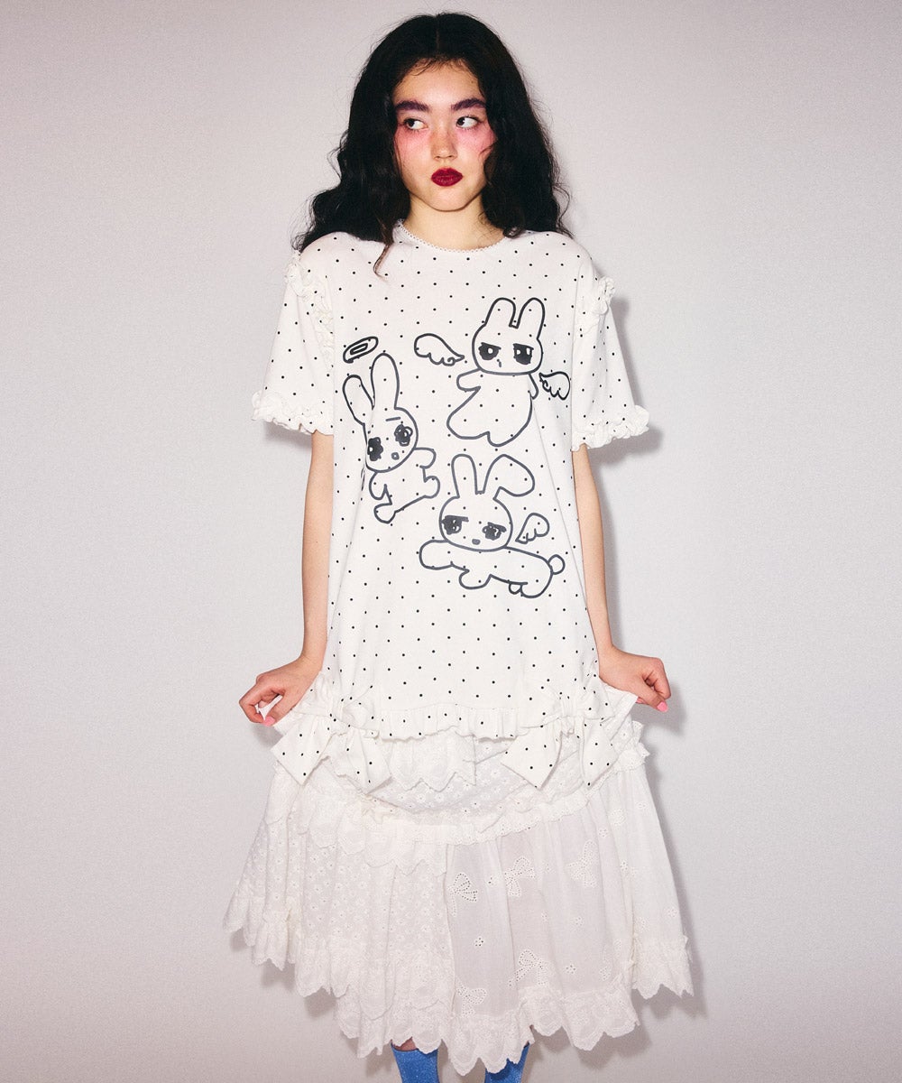 BABY BUNNIES DOT MINI ONE-PIECE | Candy Stripper（キャンディ