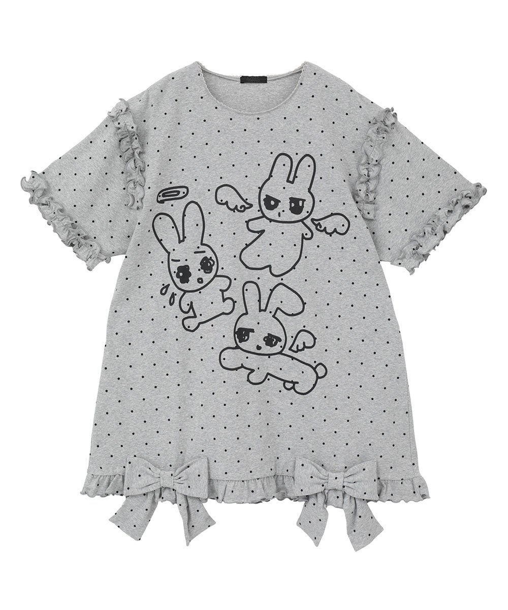 BABY BUNNIES DOT MINI ONE-PIECE | Candy Stripper（キャンディ
