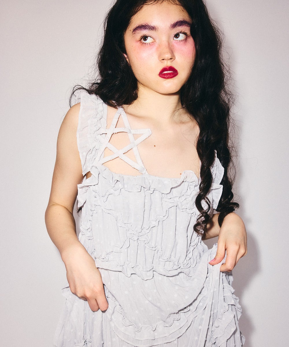 STAR STRAP CAMI ONE-PIECE | Candy Stripper（キャンディ