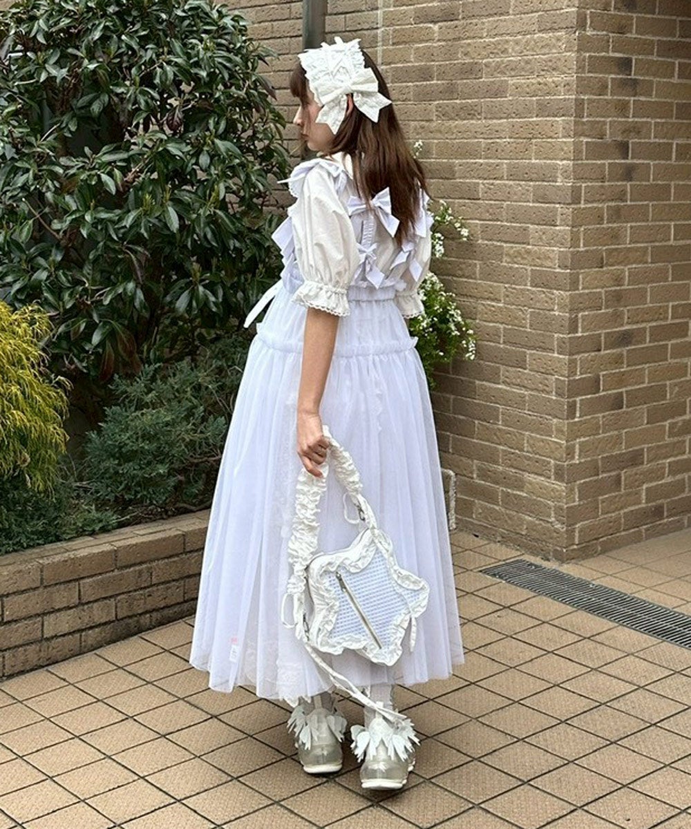キャンディストリッパー ハーネスチュールベスト MISSING YOU RIBBON TULLE HARNESS | Candy Stripper（キャンディ