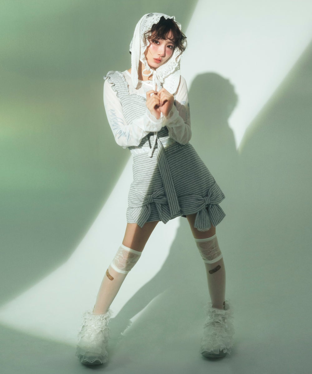 MAGICAL GIRL TATTOO LACE TOPS | Candy Stripper（キャンディ