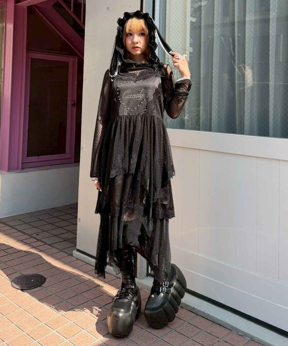 CANDY ♡ TIERED CAMI ONE-PIECE | Candy Stripper（キャンディ