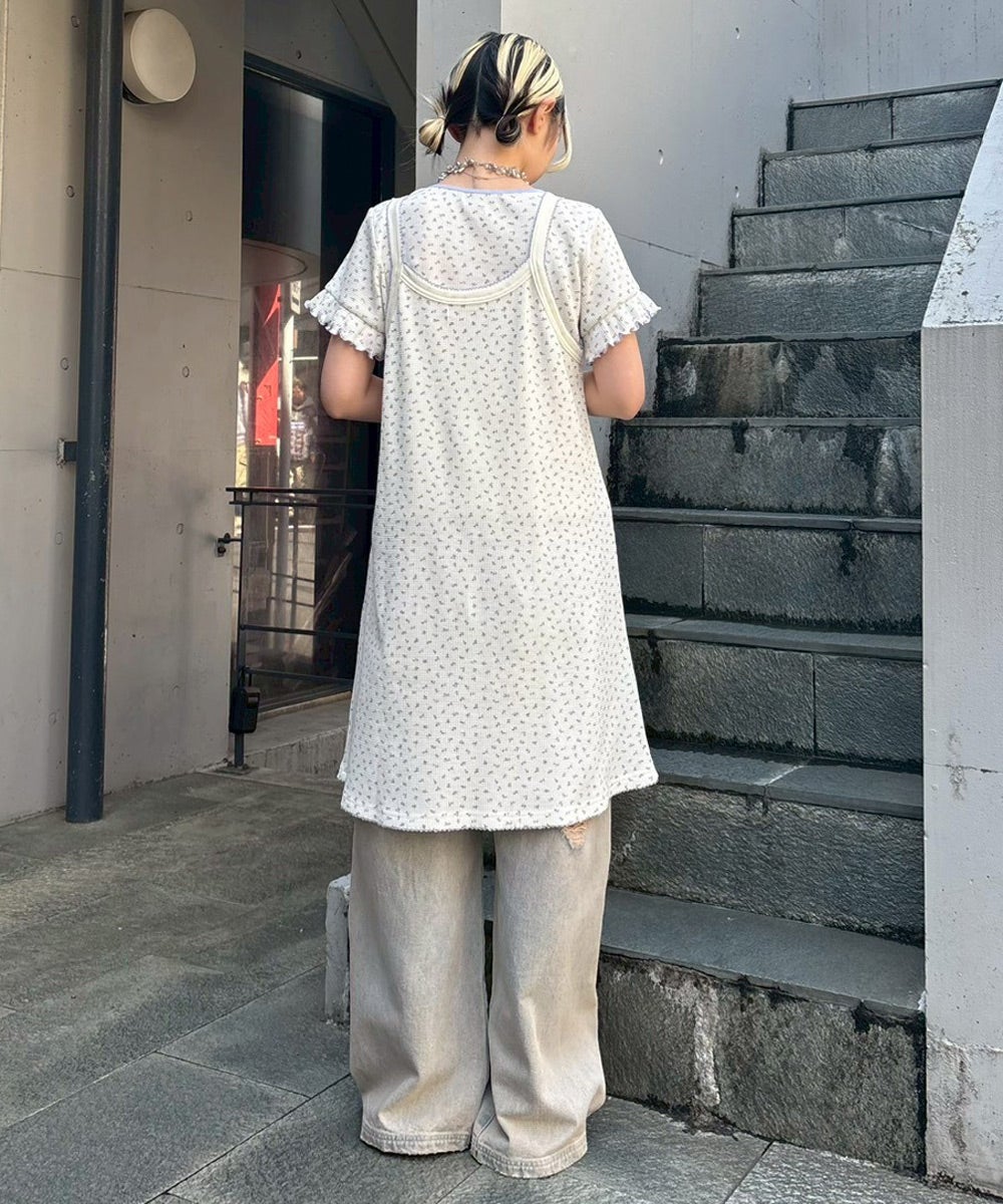 HEART DAMAGE DENIM PANTS | Candy Stripper（キャンディ ストリッパー
