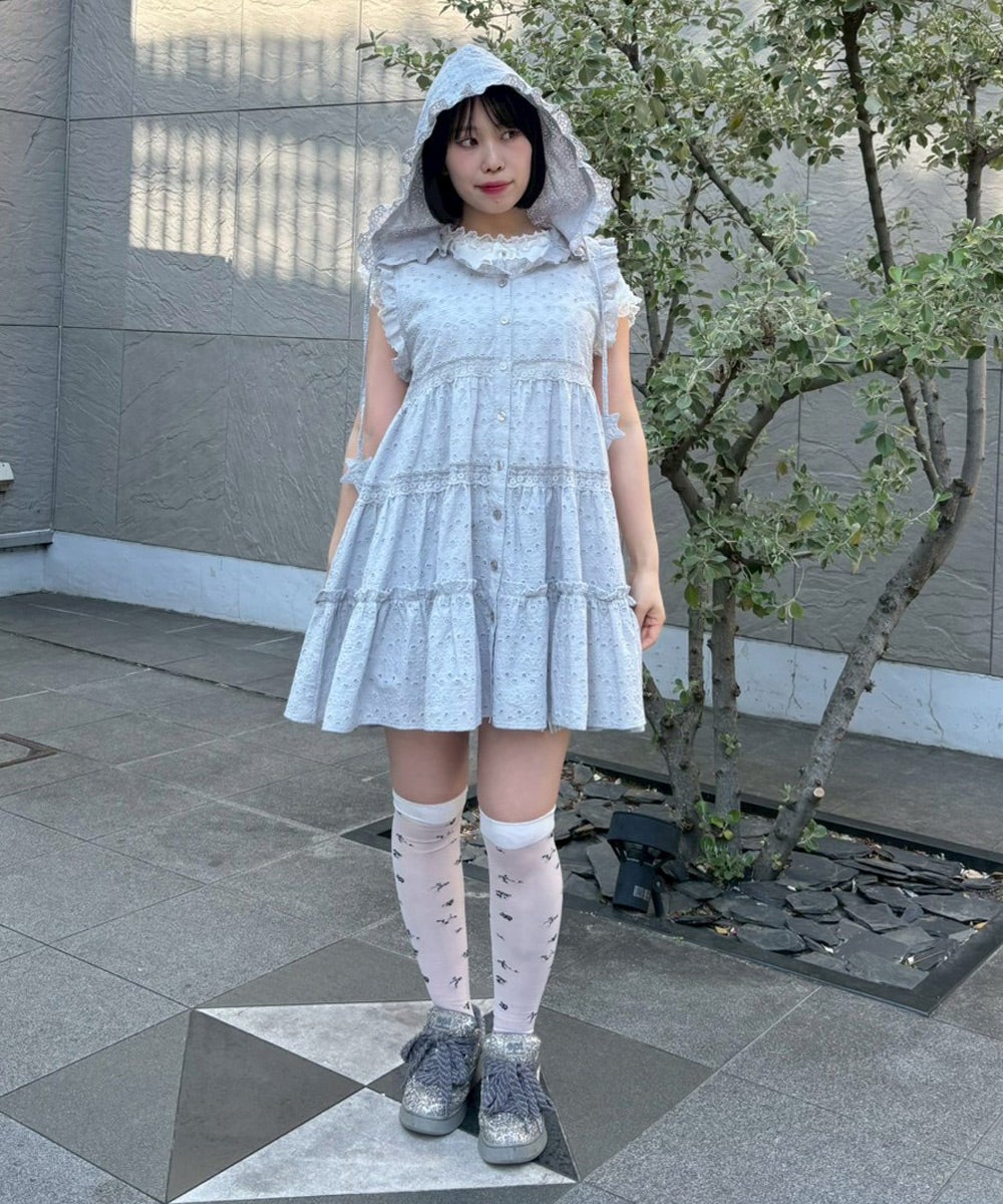 STAR LACE MINI ONE-PIECE | Candy Stripper（キャンディ ストリッパー