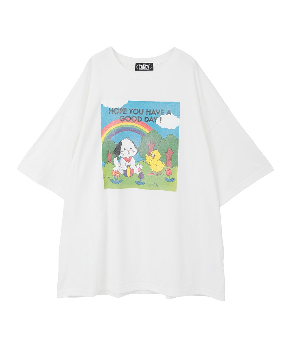 GOOD PUPPY BIG BIG Tシャツ Candy Stripper Candy Stripper（キャンディーストリッパー） tシャツ GOOD PUPPY BIG