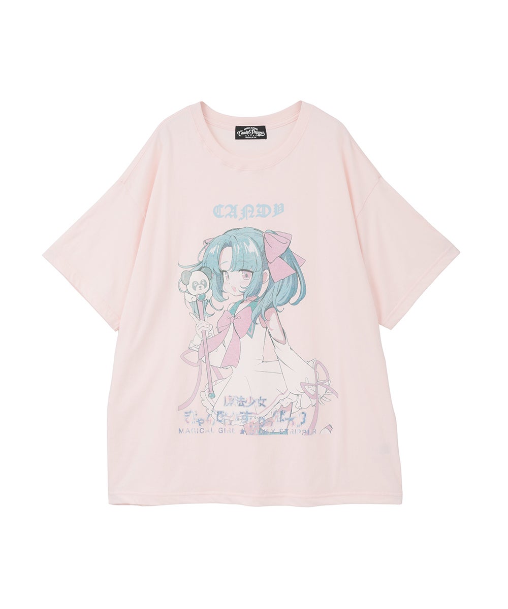 CANDY ANIME BIG TEE | Candy Stripper（キャンディ ストリッパー