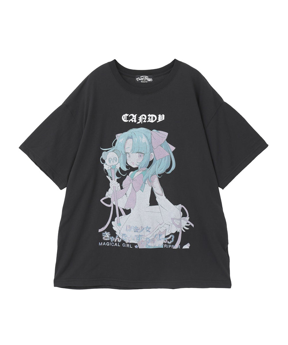 CANDY ANIME BIG TEE | Candy Stripper（キャンディ ストリッパー