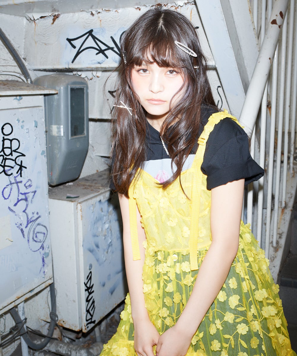 PIERCED TULIP TEE | Candy Stripper（キャンディ ストリッパー