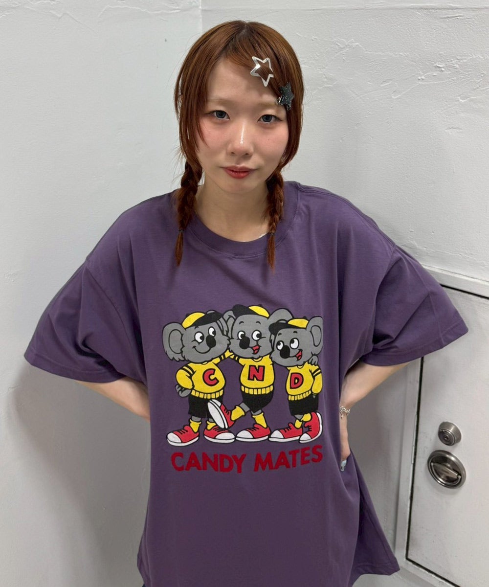 CANDY MATES BIG TEE | Candy Stripper（キャンディ ストリッパー