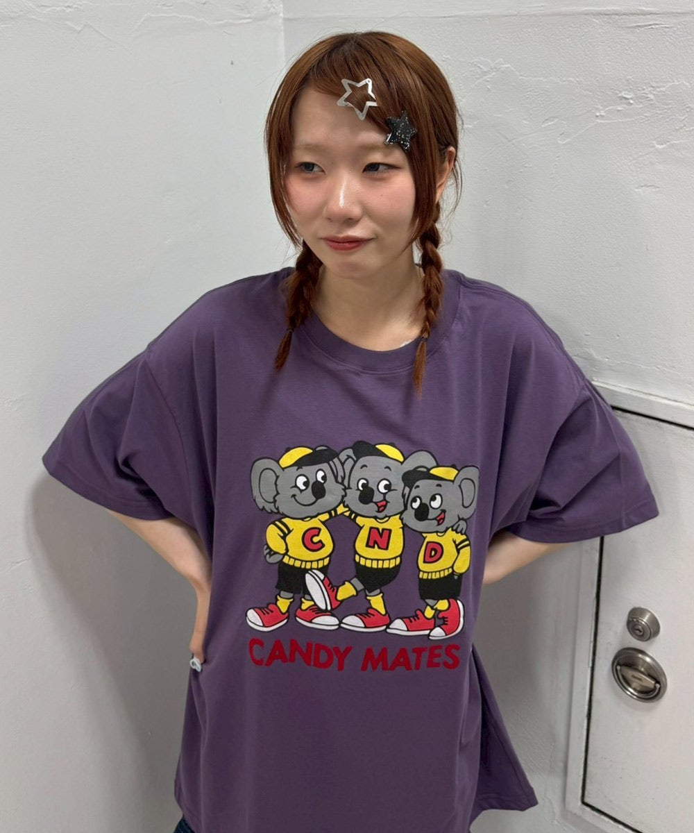 CANDY MATES BIG TEE | Candy Stripper（キャンディ ストリッパー