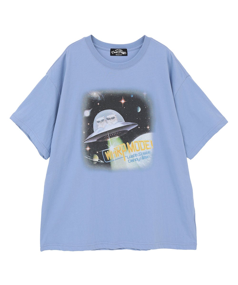 WARP MODE! BIG TEE | Candy Stripper（キャンディ ストリッパー