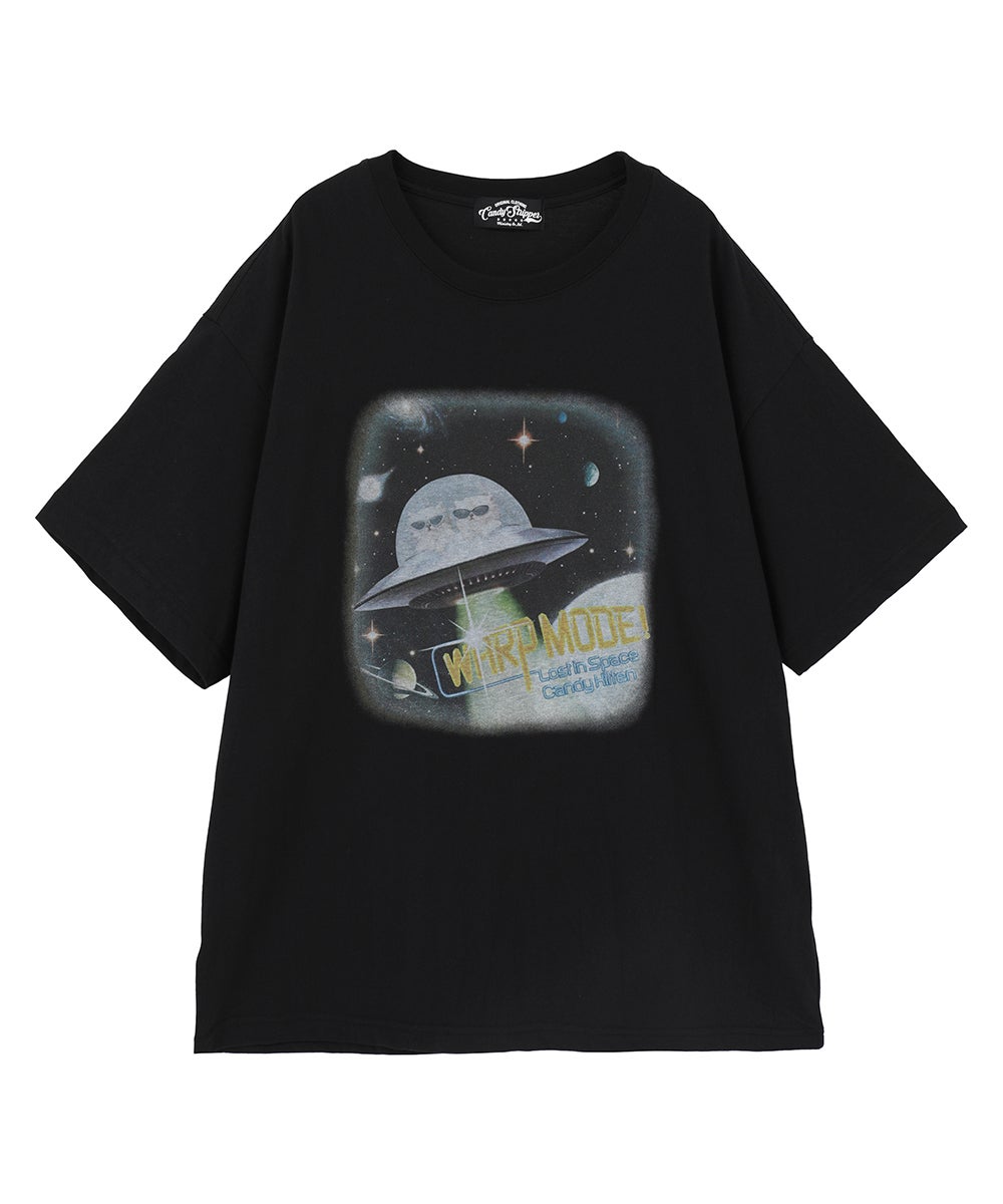 WARP MODE! BIG TEE | Candy Stripper（キャンディ ストリッパー