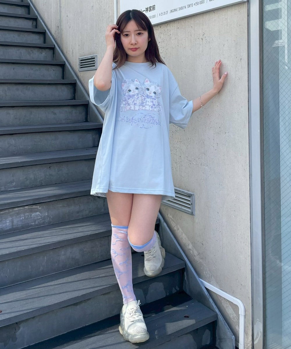 ALWAYS TOGETHER BIG TEE | Candy Stripper（キャンディ ストリッパー