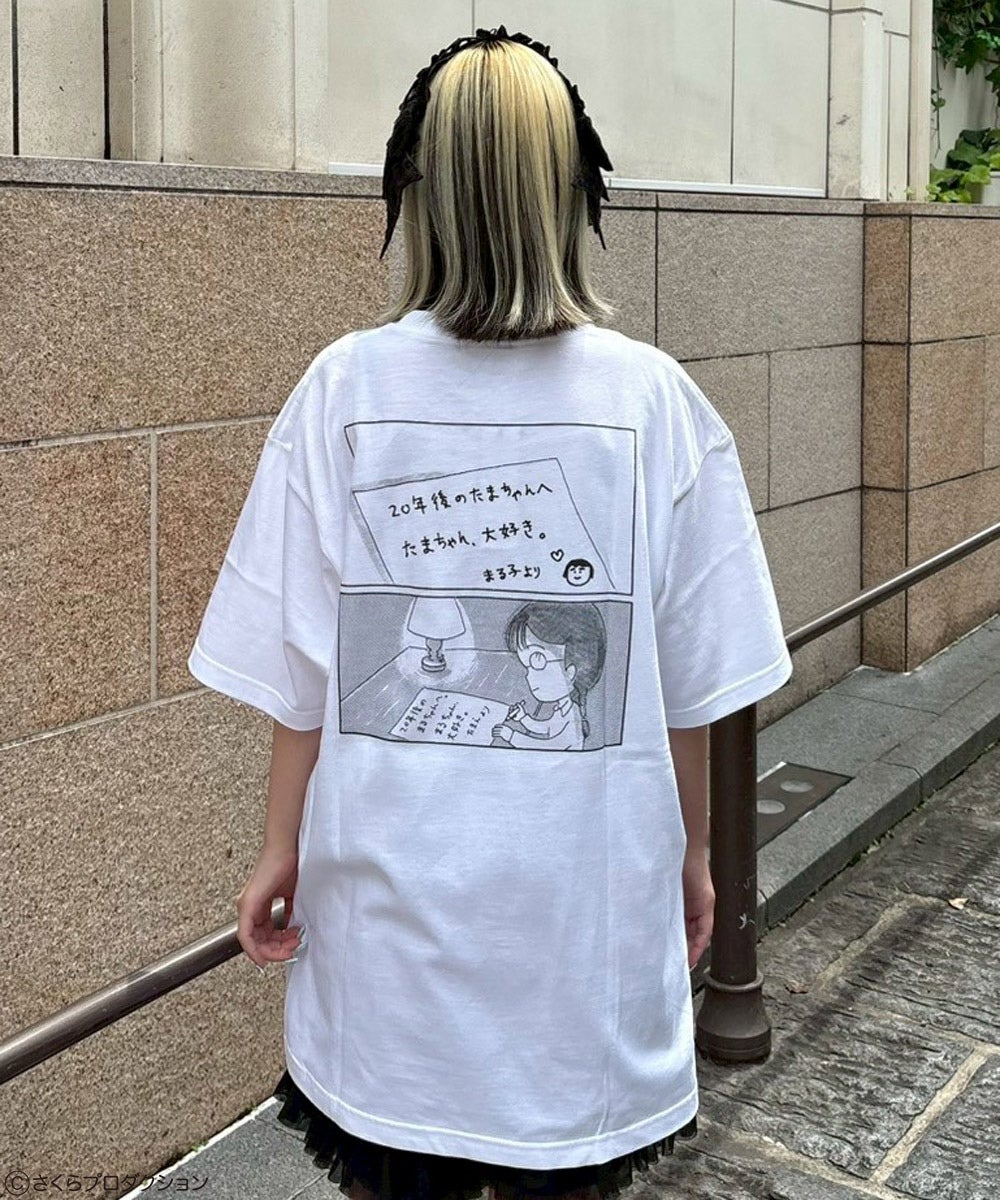ちびまる子ちゃん】まる子とたまちゃん BFF TEE | Candy Stripper