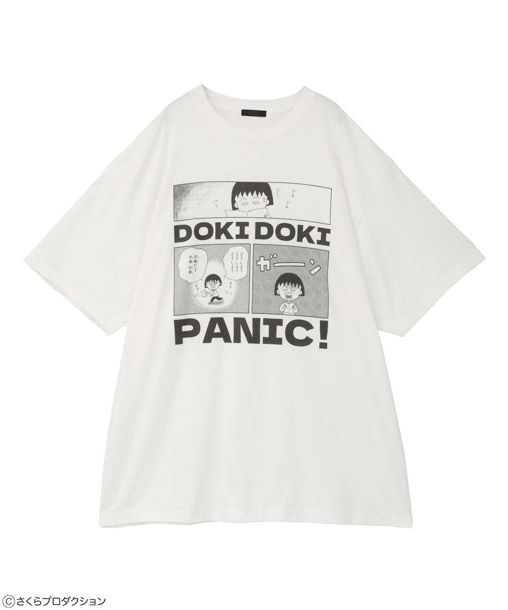 キャンディーストリッパー ドキドキ パニック ビッグTEE ちびまる子ちゃん ちびまる子ちゃん】DOKI DOKI PANIC BIG TEE | Candy Stripper