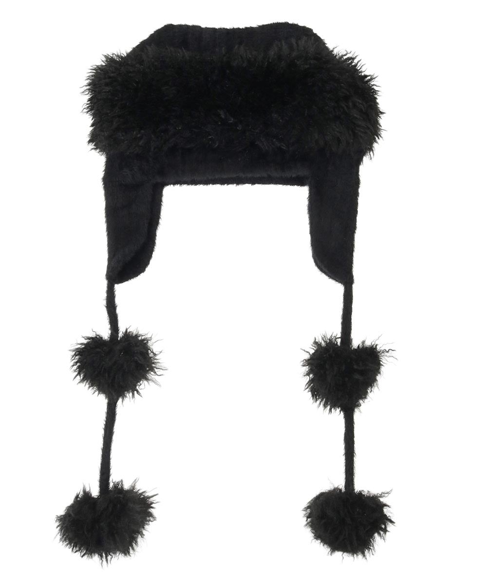 ANIMAL EAR FUR CAP | Candy Stripper（キャンディ ストリッパー