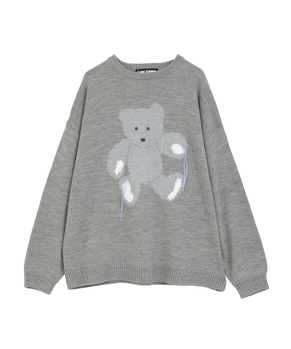 FLUFFY BEAR KNIT | Candy Stripper（キャンディ ストリッパー