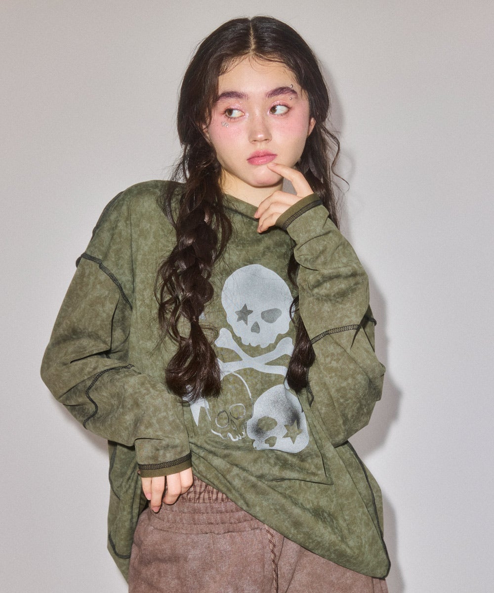 TATTERED KNIT CARDIGAN | Candy Stripper（キャンディ ストリッパー