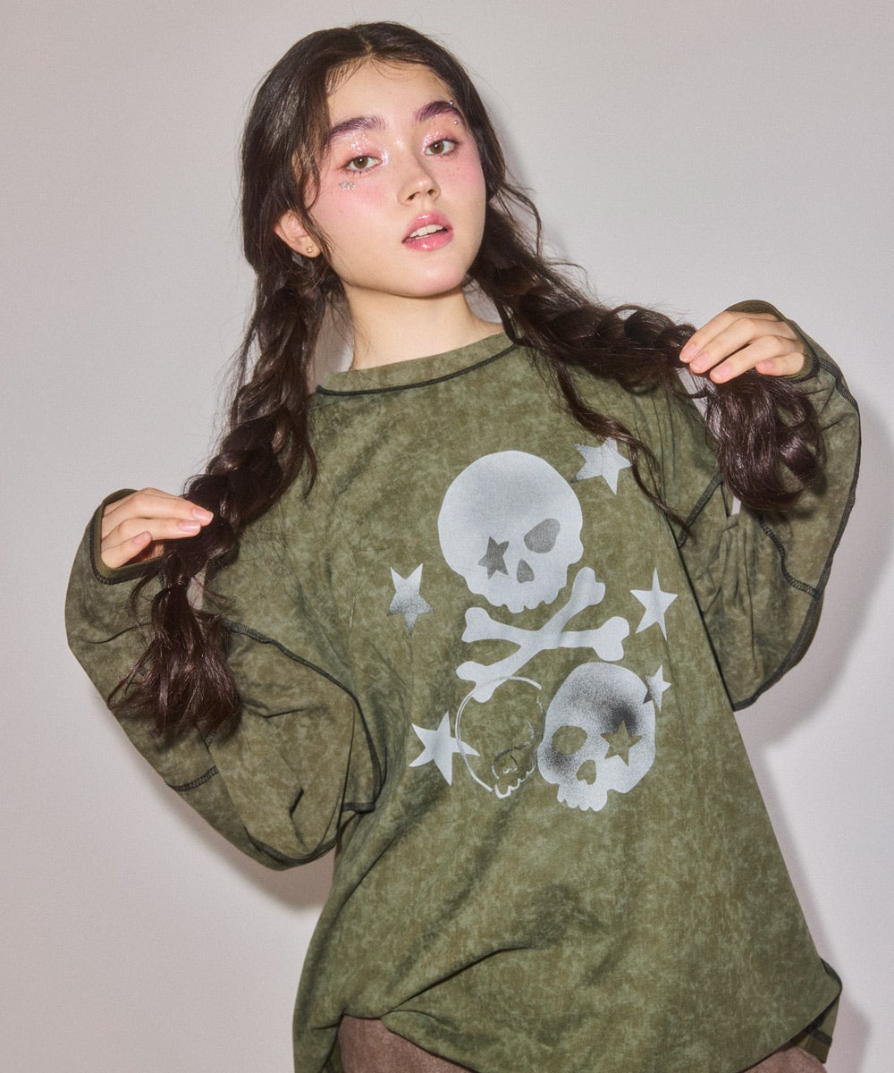 GRAFFITI SKULL TOPS | Candy Stripper（キャンディ ストリッパー