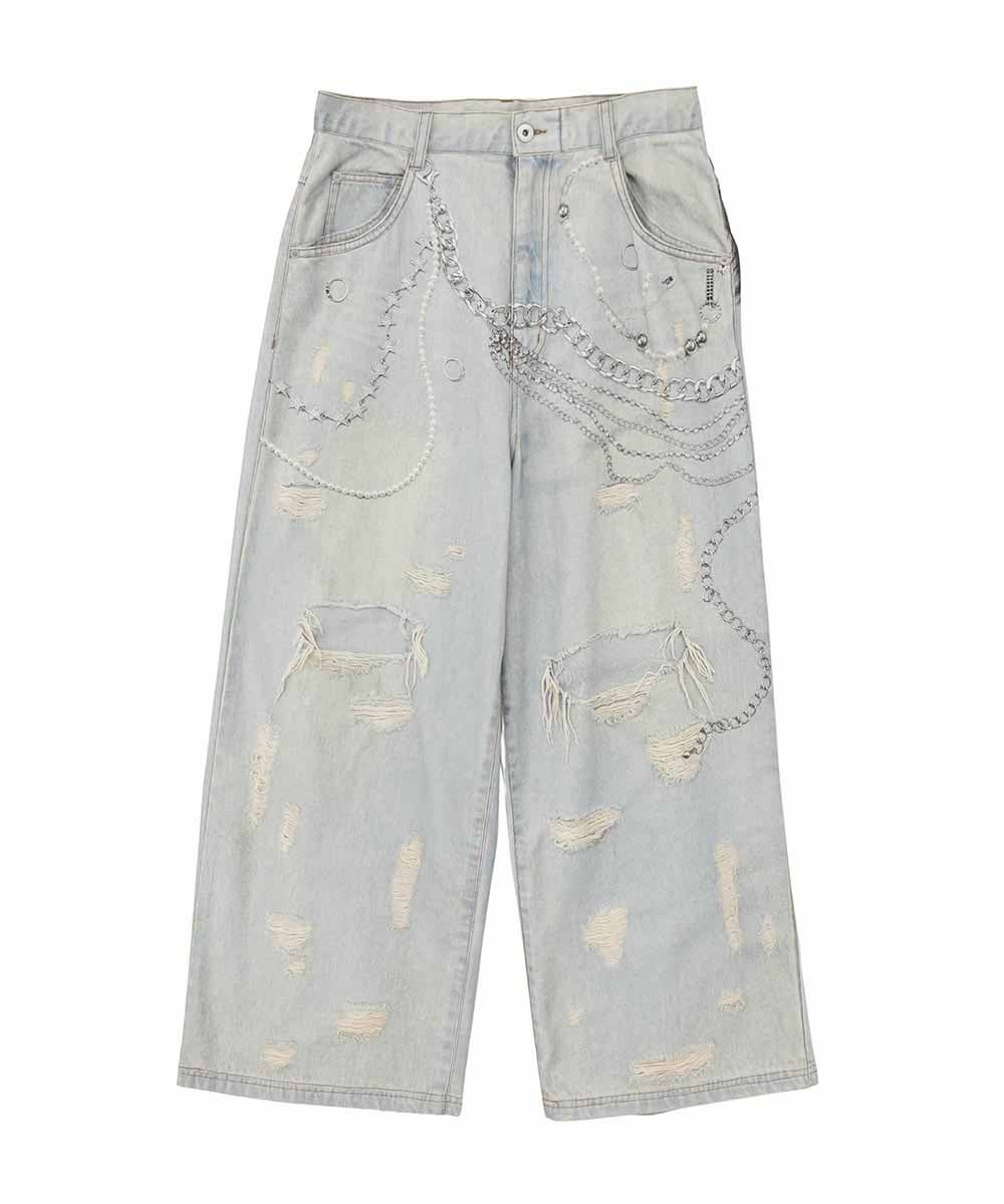 TROMPEL'OEIL PANTS | Candy Stripper（キャンディ ストリッパー