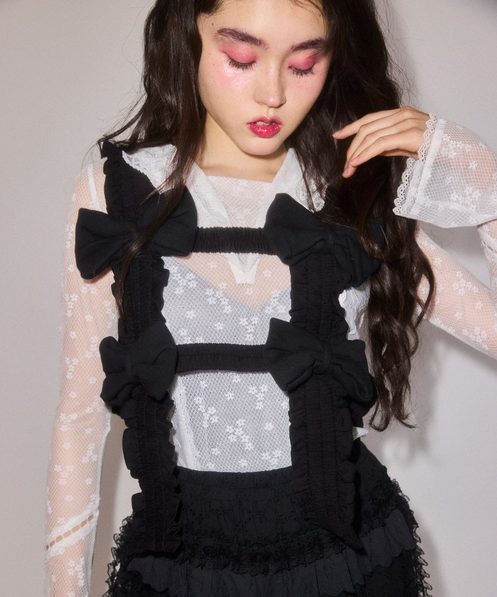 PUFFY RIBBON HARNESS | Candy Stripper（キャンディ ストリッパー