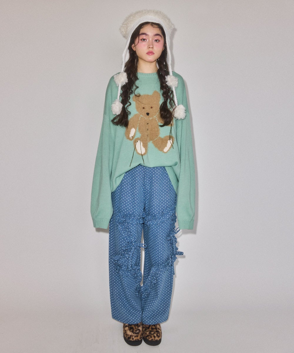 STAR FRILL DENIM PANTS | Candy Stripper（キャンディ ストリッパー