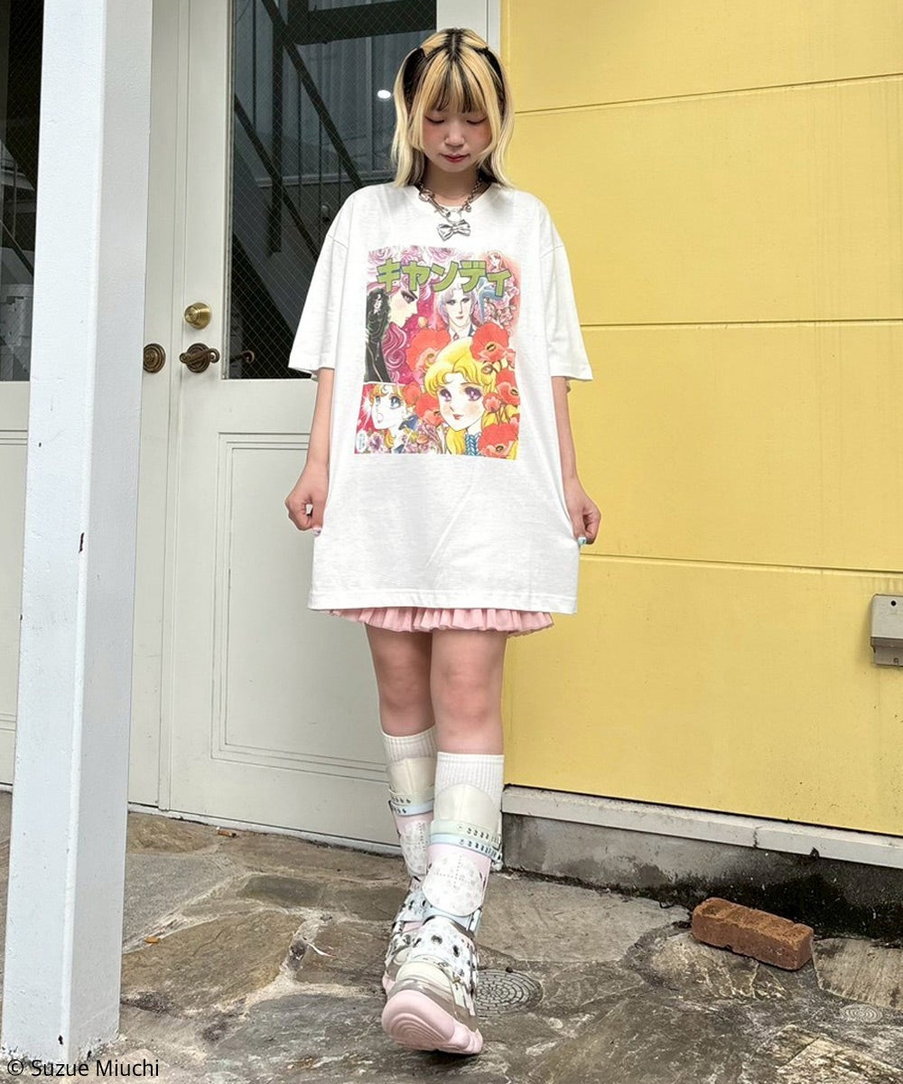 ガラスの仮面】COVER OF COMICS TEE | Candy Stripper（キャンディ