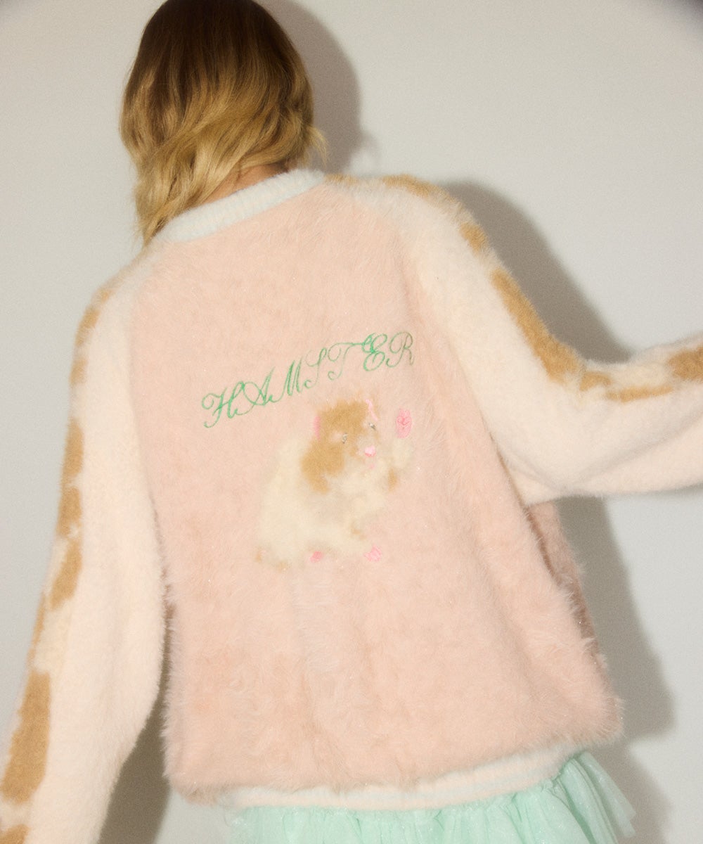HAMSTER SOUVENIR KNIT JUMPER | Candy Stripper（キャンディ